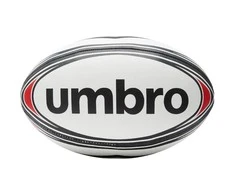 Rugby kamuolys Umbro R.5 baltas/raudonas/juodas