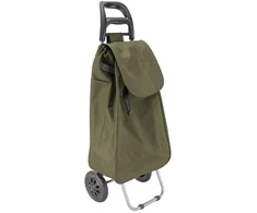 Kelioninis PIRKINIŲ VEŽIMĖLIS KHAKI SEMI LINE