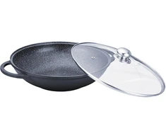 Keptuvė / wok su dangčiu 32CM MAESTRO