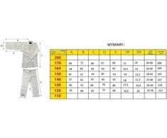 Judo kimono Enero 140 cm balta