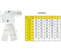 karatė kimono enero 170 cm