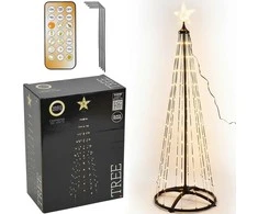 KOOPMAN Dekoratyvinė eglutė su 550 LED