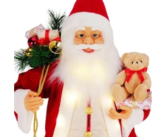 KOOPMAN DEKORATYVUS KALĖDŲ SENELIS 80CM