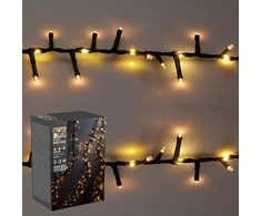 KOOPMAN Kalėdinės lemputės 710 LED šiltai baltos