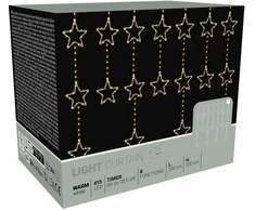 KOOPMAN Šventinės LED užuolaidos su 415 lempučių 200x200 cm