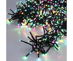 KOOPMAN Kalėdinė girlianda eglutei, 576 LED, makaron spalvos, su laikmačiu, 4 spalvos