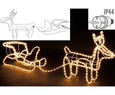 Christmas Decoration Kalėdinė šviečianti dekoracija Elniukas, 324 LED