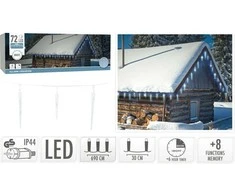 Christmas Decoration Lauko kalėdinė girlianda 72 LED 6,9 m