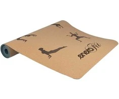 Korkinė jogos kilimėlis Enero Fit 183x61x0,4 cm