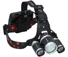 TURISTINIS PROŽEKTORIUS ANT GALVOS DELUXE 1 LED IR 2 COB GRUNDIG 140223
