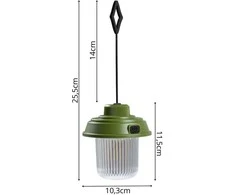Redcliffs stovyklin� LED lempa su USB