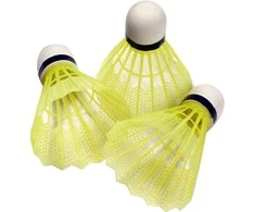 Badmintono plastikinės plunksnos Enero 3 vnt