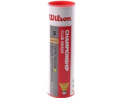 BADMINTON BADMINTON NYLON WILSON CHAMPIONSHIP TUBE 3 Vnt. NEON 79