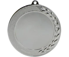MEDAL Sidabrinis 70 MM MIEJSCE NA EMBLEMAT 50 MM STALOWY TRYUMF