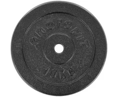Ketaus svoris juodas 10 kg Enero Fit