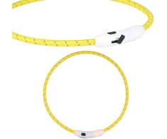 Maxxpro LED ANTKAKLIS SKERSMUO 20CM REGULIUOJAMAS VANDENIUI ATSPARUS USB-C DOGS COLLECTION 427713