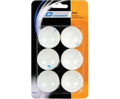 Ping teniso kamuoliukai Donic Jade 6 vnt balti