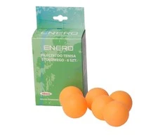 stalo teniso kamuoliukai enero 6 vnt oranžiniai