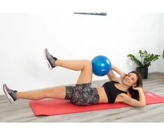 FITNESO IR PILATES KAMUOLYS 25CM MĖLYNAS ENERO FIT 1028538