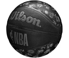 WILSON NBA ALL TEAM Juodas krepšinio kamuolys