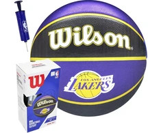KREPŠINIO KAMUOLYS WILSON NBA LA LAKERS DĖŽUTĖ POMPA 228524