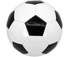 Futbolo kamuolys Enero Ladybug, juodas-baltas