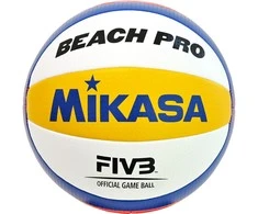 MIKASA BV550C-WYBR Paplūdimio tinklinio kamuolys Beach Pro, Dydis: 5