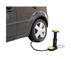 Kojinė dviračio pompa su slėgio matuokliu Dunlop