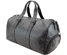 PREMIUM PU rankinė juoda SEMI LINE