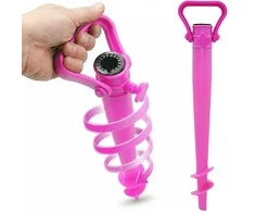 Probeach Plastikinė skėčio bazė 39 cm rožinė