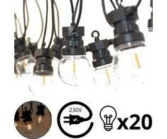 ProGarden sodo švieselių girlianda 20 LED