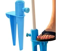 ProGarden Įsmeigiama mėlyna skėčio bazė 28 cm