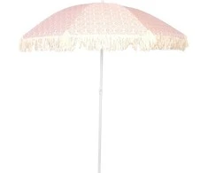 ProGarden Paplūdimio ir sodo skėtis su kutais 174 cm raudonas