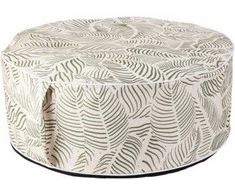 ProGarden Pripučiamas sėdmaišis 55x25 cm su lapų dizainu