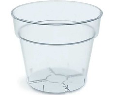 Prosperplast skaidri augalų vazelė 12 cm