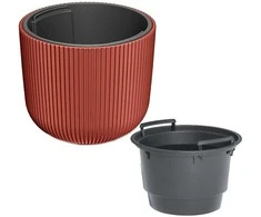 Prosperplast gėlių vazonas milly 24 cm varinis