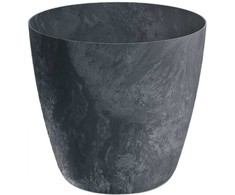 Prosperplast Vazonas cilindrinis antracitas 14 cm