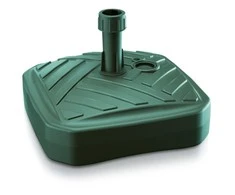 Saulės skėčio pagrindas Prosperplast 39x39x13cm/12L žalias