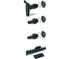 Anschluss-Set mit Auslaufhahn für Regenwasserspeicher Prosperplast Icanset4