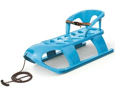 Prosperplast PLASTIKINĖS ROGĖS SU ATGARA 88x45x42CM MĖLYNAS