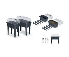 Prosperplast STOVIAMAS ŠILTNAMIUS RESPANA SĖJIMO RINKINYS ECOLINE ANTHRACITE