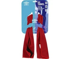 Sportinis vėsinantis rankšluostis UMBRO raudonas