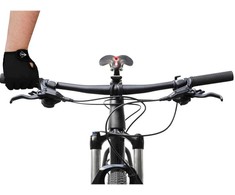 RĘKAWICZKI ROWEROWE SENIOR Juoda DUNLOP R.M