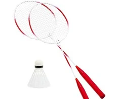 BADMINTONO RINKINYS RAUDONAS EDDY TOYS 1083247