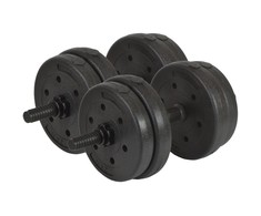 Hantelių rinkinys EB Fit, 20kg (2x10kg)