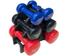 Enero Hanteliai su stovu 12kg
