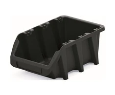 Prosperplast KISTENBERG DĖŽUTĖS 20 BINEER LONG 5vnt. JUODOS 198x118x84mm