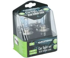 Rinkinys ŻARÓWEK Mėlynas XENON LOOK H7 GRUNDIG