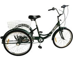 Enero Sulankstomas triratis 24" dviratis Shimano