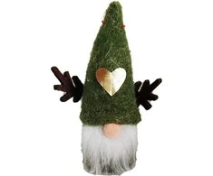 Saska Christmas Žalia kalėdinė dekoracija pakabinama 9cm